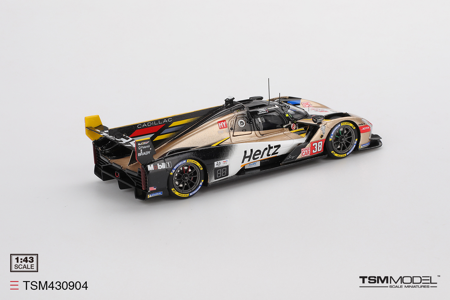 1:43 TSM - 2025 Cadillac V-Series.R #38 *CADILLAC HERTZ TEAM JOTA* LE MANS 24 E. Bamber