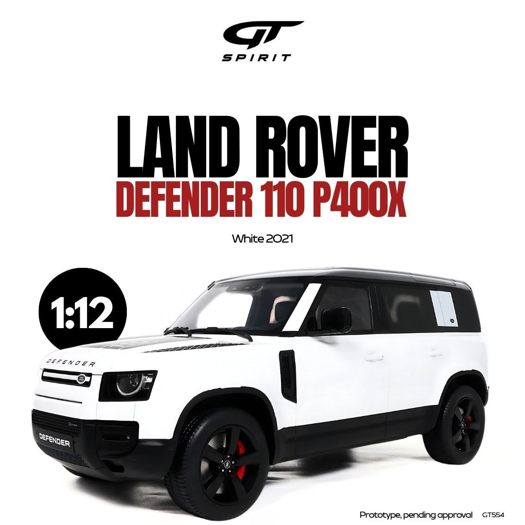 1:12 GT Spirit - 2021 Land Rover Defender 110 P400X White