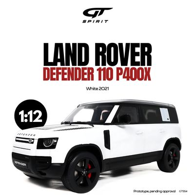 1:12 GT Spirit - 2021 Land Rover Defender 110 P400X White 1:12 GT Spirit - 2021 Land Rover Defender 110 P400X White