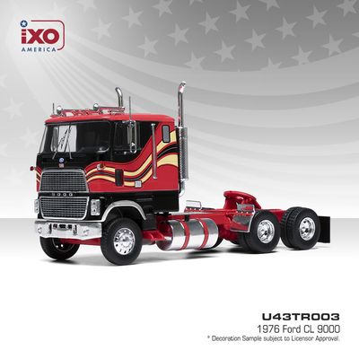 1:43 Ixo USA - 1976 Ford CL 9000, black/red