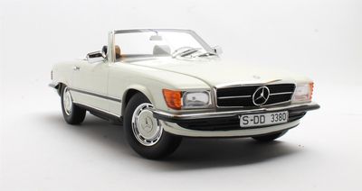 1:12 12 Art Fine Models - Mercedes 380SL R107 classic weiss 1979 - 1985 1:12 12 Art Fine Models - Mercedes 380SL R107 classic weiss 1979 - 1985