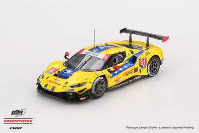 1:43 BBR - 2025 Ferrari 296 GT3 #81 DragonSpeed IMSA Daytona 24 Hrs D. Rigon - A. Costa - M. Molina - T. Neubauer