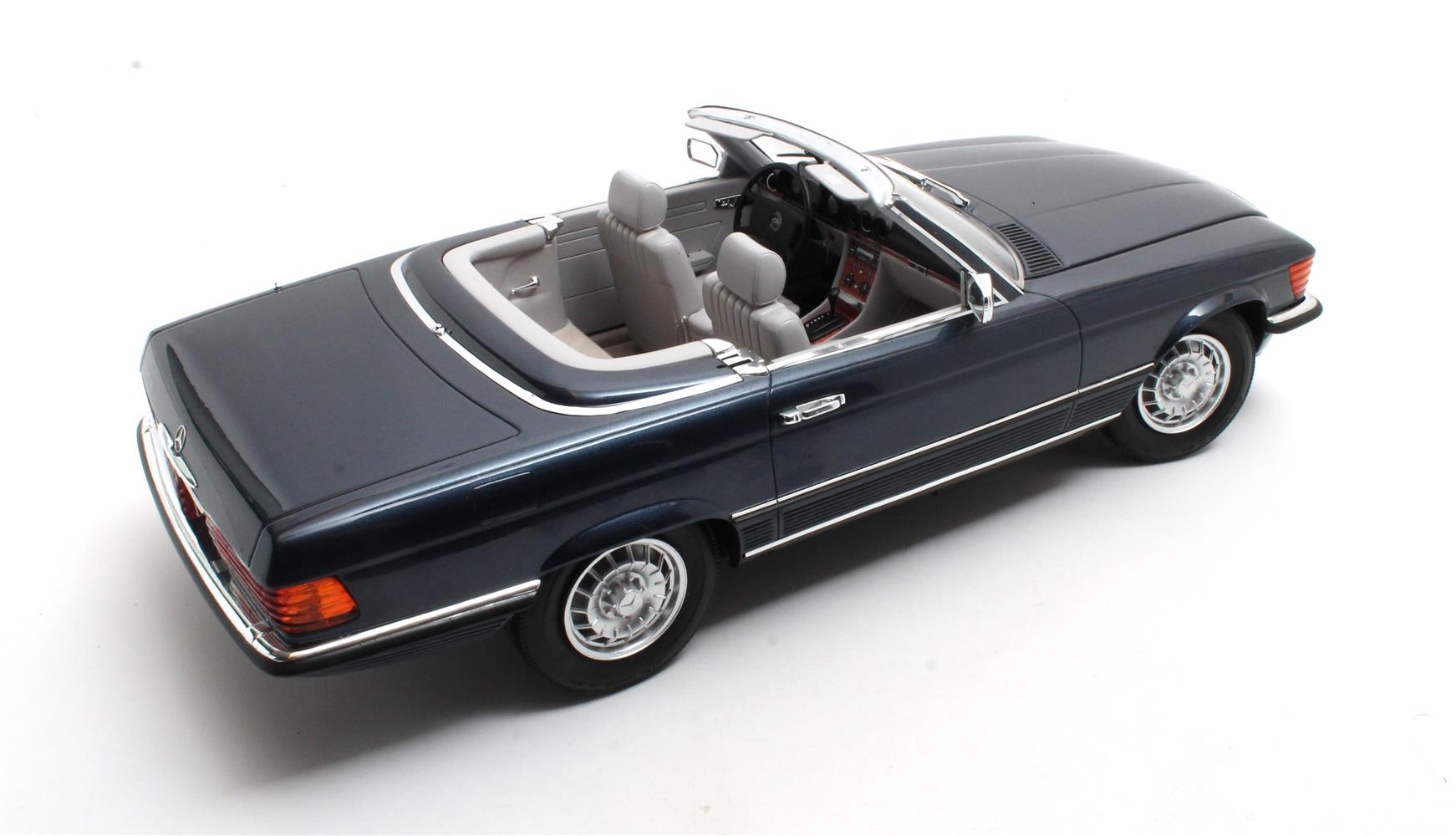 1:12 12 Art Fine Models - Mercedes 380SL R107 Lapis blue metallic 1979 - 1985