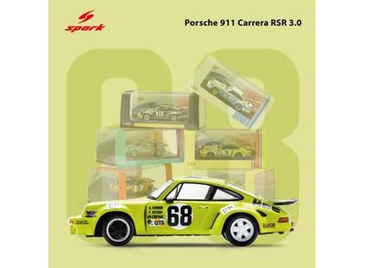 1:64 Spark - Porsche 911 Carrera RSR 3.0L Team Guy Verrier #68 24h Le Mans 1975 F. Vetsch - G. Verrier - J.R. Corthay