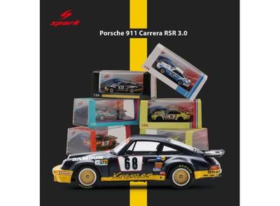 1:64 Spark - Porsche 911 Carrera RSR 3.0L Team Samson Kremer Racing #68 24h Le Mans 1974 H. Heyer - E. Kremer - P. Keller 1:64 Spark - Porsche 911 Carrera RSR 3.0L Team Samson Kremer Racing #68 24h Le Mans 1974 H. Heyer - E. Kremer - P. Keller