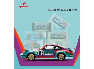 1:64 Spark - Porsche 911 Carrera RSR 3.0L Team Jagermeister Porsche Kremer Racing #65 24h Le Mans 1975 B. Sprowis - J.C. Bolanos - A. Contreras 1:64 Spark - Porsche 911 Carrera RSR 3.0L Team Jagermeister Porsche Kremer Racing #65 24h Le Mans 1975 B. Sprowis - J.C. Bolanos - A. Contreras