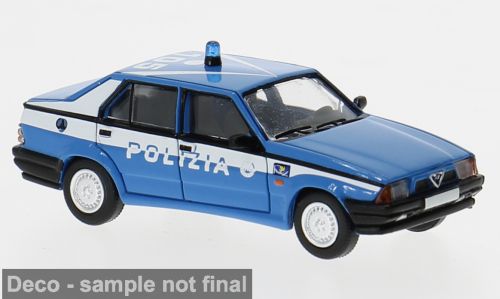 1:87 PCX87 - Alfa Romeo 75, 1988, Polizia (IT) 1:87 PCX87 - Alfa Romeo 75, 1988, Polizia (IT)