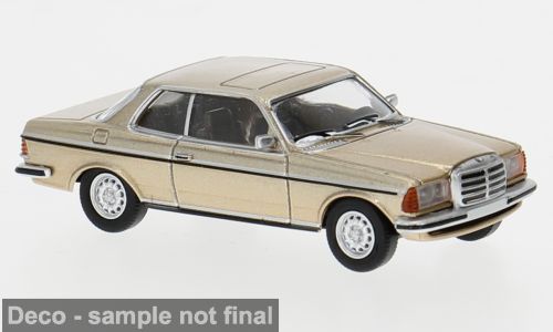 1:87 PCX87 - Mercedes C123 Coupe, gold, 1977 1:87 PCX87 - Mercedes C123 Coupe, gold, 1977