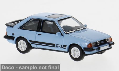 1:87 PCX87 - Ford Escort MK III XR3i, hellblau, 1982
