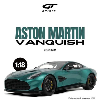 1:18 GT Spirit - 2024 Aston Martin Vanquish Green Metallic