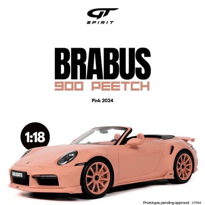 1:18 GT Spirit - 2024 Porsche Brabus 900 Peetch Pink