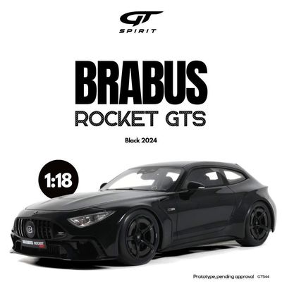 1:18 GT Spirit - 2024 Mercedes Brabus Rocket GTS Black 1:18 GT Spirit - 2024 Mercedes Brabus Rocket GTS Black