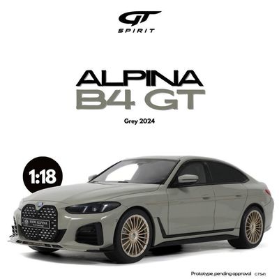 1:18 GT Spirit - 2024 BMW Alpina B4 GT Grey