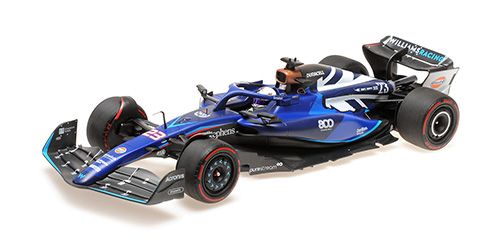 1:18 Minichamps - WILLIAMS RACING FW45 – ALEXANDER ALBON – WILLIAMS 800TH GP – BRITISH GP 2023
