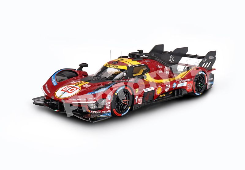 1:18 BBR - Ferrari 499P #50 - 24h Le Mans 2025 A. Fuoco - Nielsen - Molina