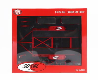 1:18 ACME - Trailer So-Cal Red
