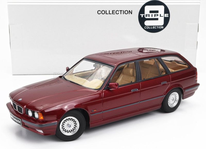 1:18 Triple9 - 1996 BMW 5-series Touring E34, calypso red metallic 1:18 Triple9 - 1996 BMW 5-series Touring E34, calypso red metallic