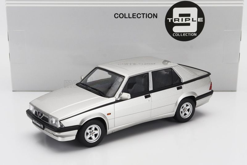 1:18 Triple9 - Alfa Romeo 75 Silver Metallic 1:18 Triple9 - Alfa Romeo 75 Silver Metallic