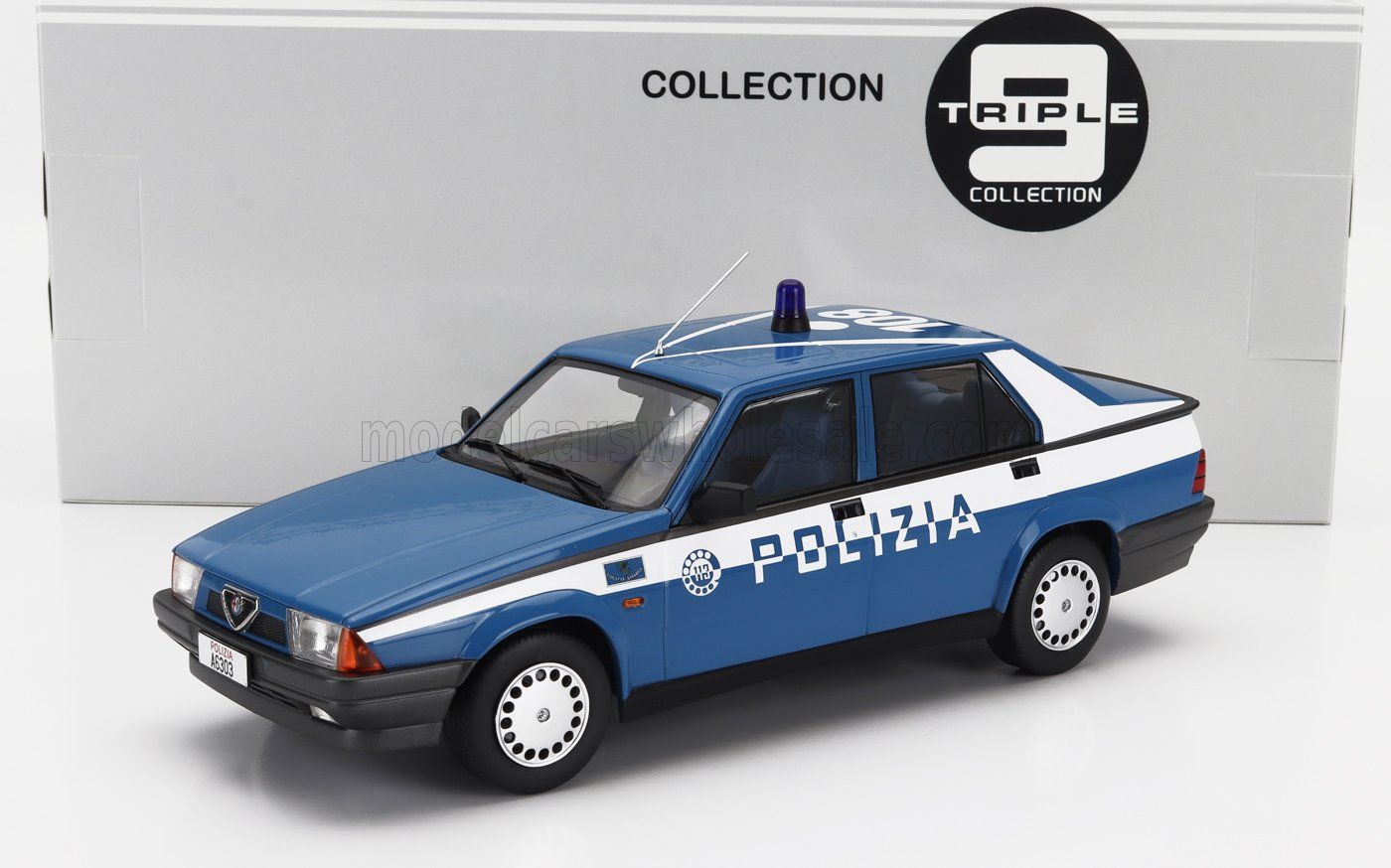 1:18 Triple9 - Alfa Romeo 75 Polizia