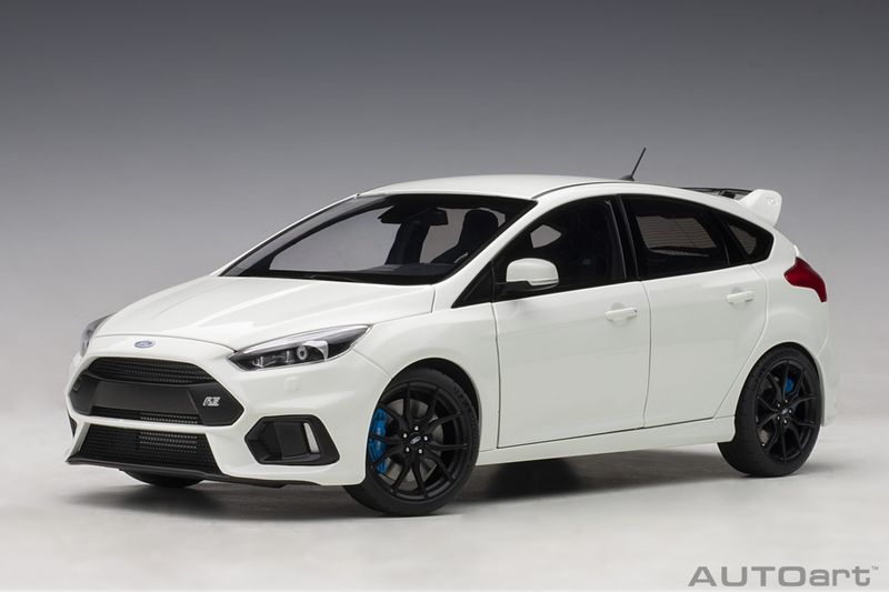 1:18 Autoart - Ford Focus RS 2016 (Frozen White)