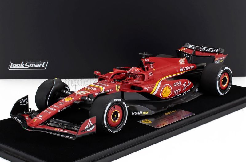 1:18 Looksmart - Ferrari SF-24 Australia GP 2024 – Charles Leclerc 2nd Place