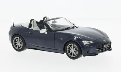 1:24 Whitebox - 2019 Mazda Mx-5 dunkelblau (Metallic)