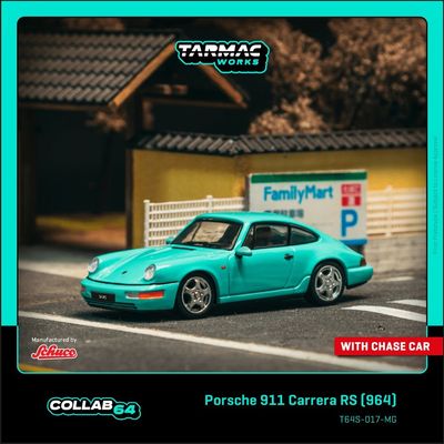 1:64 Tarmac - Porsche 911 Carrera RS (964), mint green