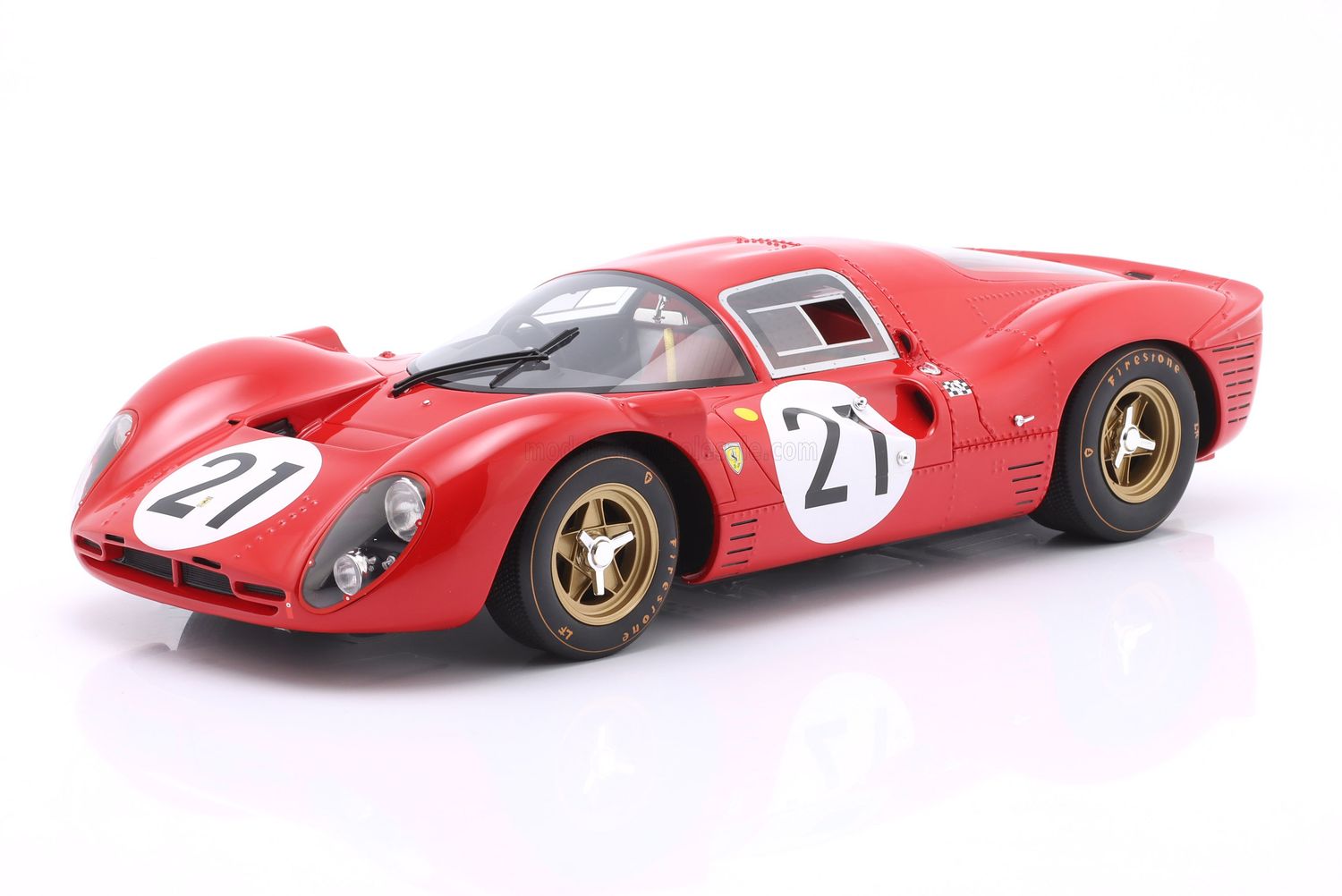 1:12 Werk83 - 1967 Ferrari 330 P4 #21 Scarfiotti/Parkes 2nd 24h LeMans