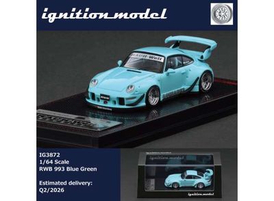 1:64 Ignition - RWB 993, blue-green 1:64 Ignition - RWB 993, blue-green