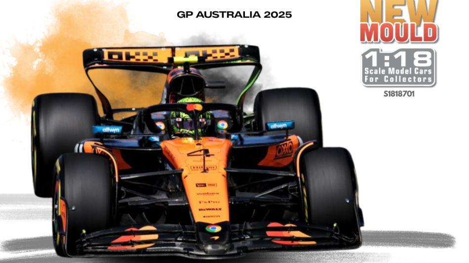1:18 Solido - McLaren MCL39 #4 Australian GP 2025 L. Norris
