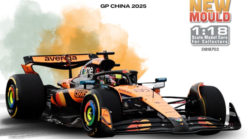 1:18 Solido - McLaren MCL39 #81 China GP 2025 O. Piastri