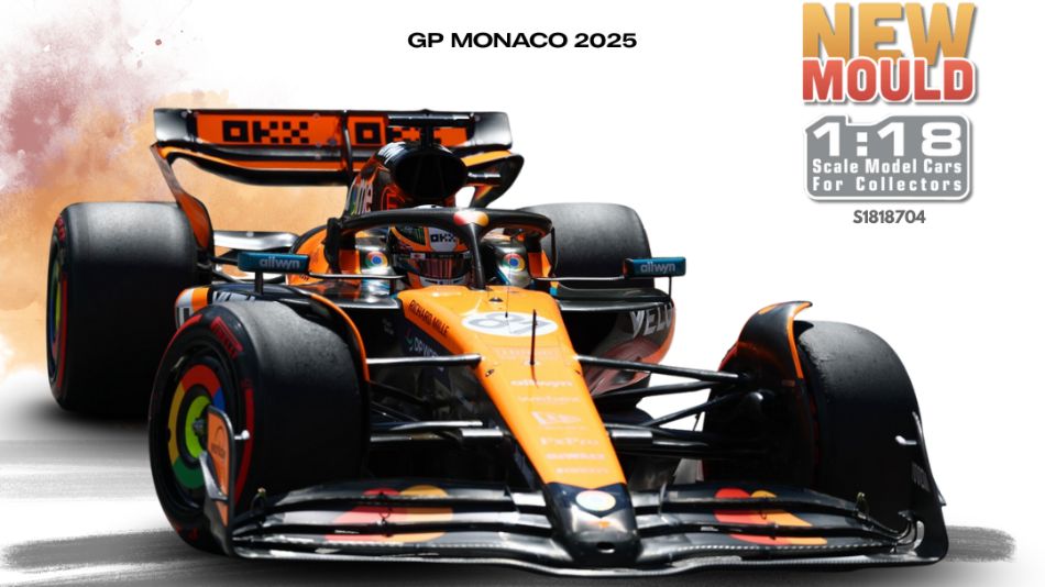 1:18 Solido - McLaren MCL39 #81 Monaco GP 2025 O. Piastri