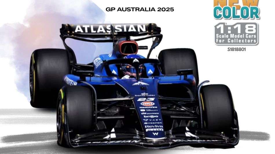 1:18 Solido - Williams FW47 #23 Australia GP 2025 A. Albon