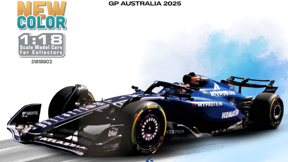1:18 Solido - Williams FW47 #55 Australia GP 2025 C. Sainz