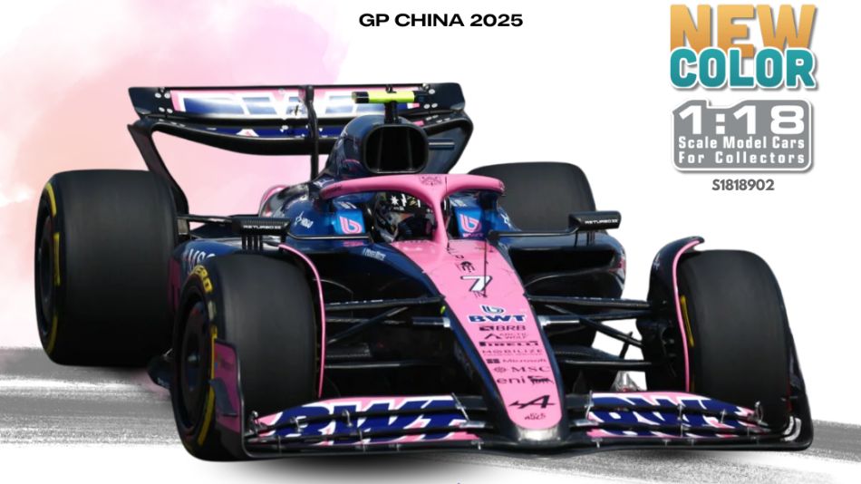 1:18 Solido - Alpine A525 #7 China GP 2025 J. Doohan