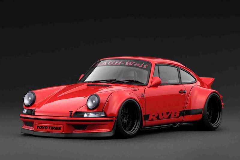 1:18 Ignition - RWB Backdate, red 1:18 Ignition - RWB Backdate, red