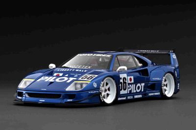 1:18 Ignition - LB-WORKS 40, blue metallic 1:18 Ignition - LB-WORKS 40, blue metallic