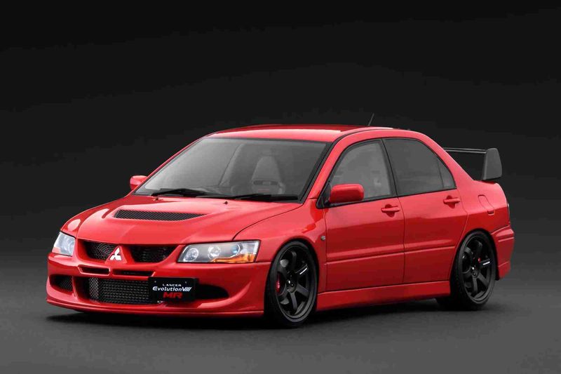 1:18 Ignition - Mitsubishi Lancer Evolution VIII MR (CT9A), red 1:18 Ignition - Mitsubishi Lancer Evolution VIII MR (CT9A), red