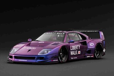 1:18 Ignition - LB-WORKS 40, purple metallic