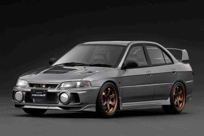 1:18 Ignition - Mitsubishi Lancer Evolution IV (CN9A), gun metallic