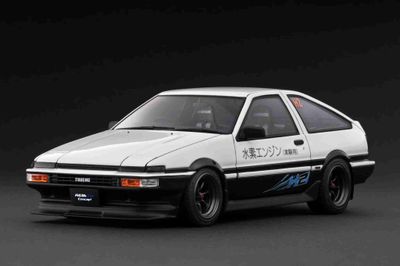 1:18 Ignition - Toyota Sprinter Trueno 3Dr (AE86) H2, white/black