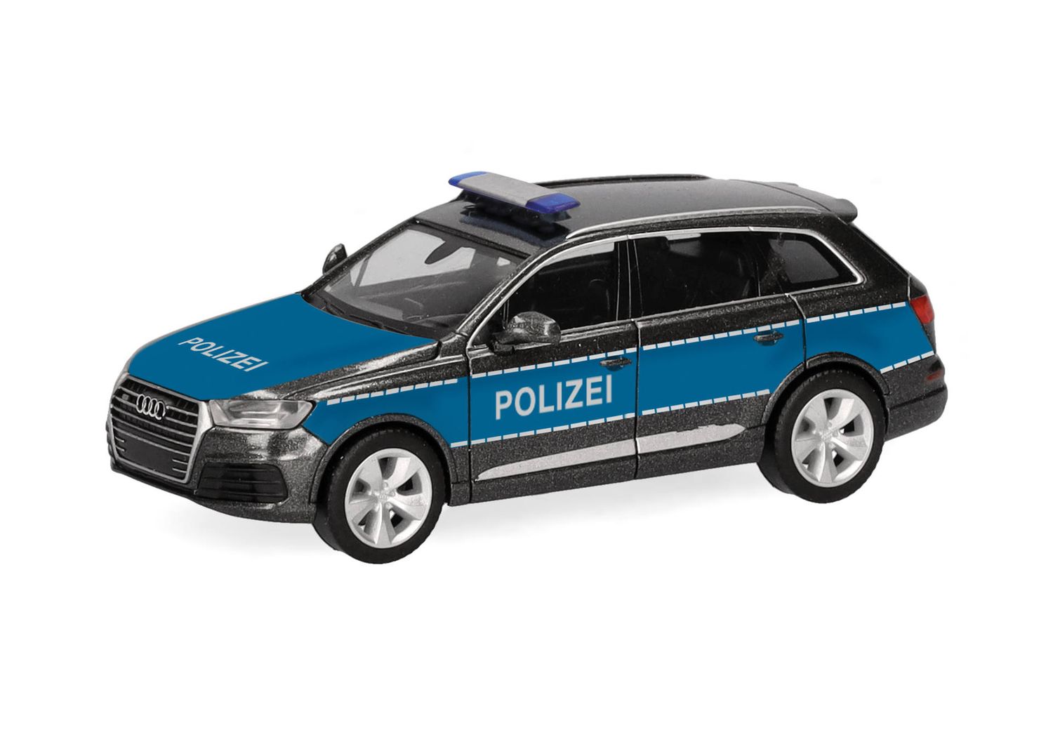 1:87 Herpa - Audi Q7  1:87 Herpa - Audi Q7 "Polizei Vorführfahrzeug"