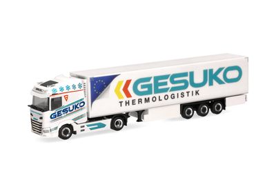 1:87 Herpa - DAF XG Kühlkoffer-Sattelzug "GESUKO"