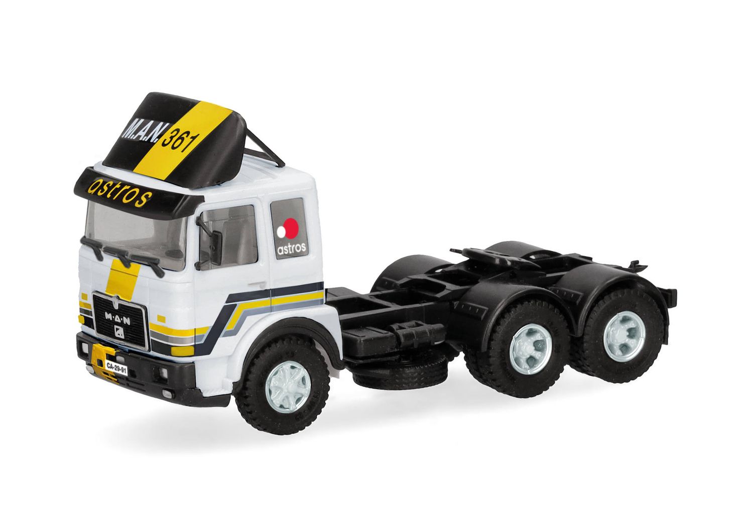 1:87 Herpa - MAN F8 Solozugmaschine 3achs  1:87 Herpa - MAN F8 Solozugmaschine 3achs "Auf Achse"