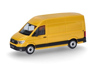 1:87 Herpa - MAN eTGE Kasten, ginstergelb
