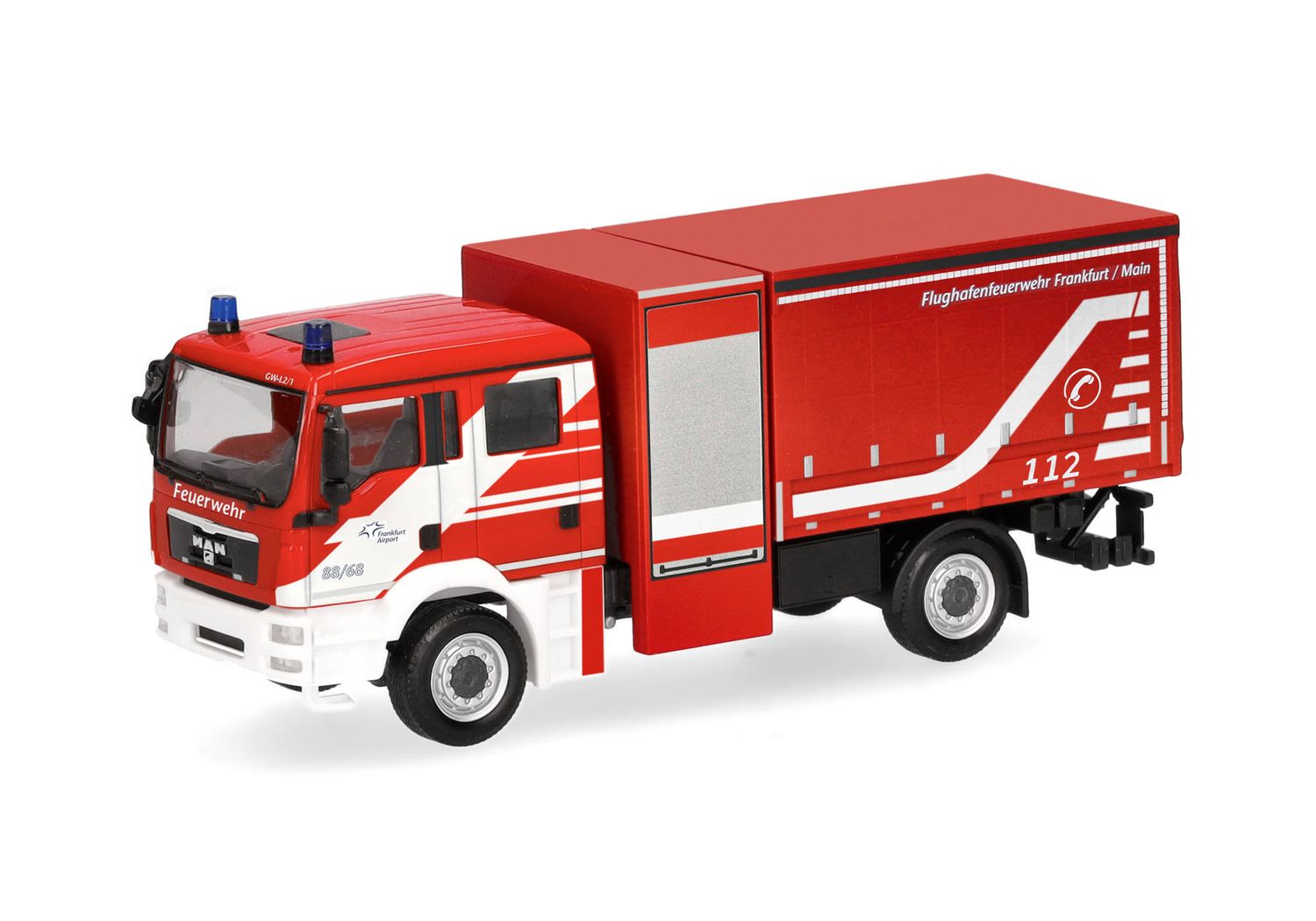 1:87 Herpa - MAN TGM Mehrzweckgerätewagen (MzGW) "Fraport"