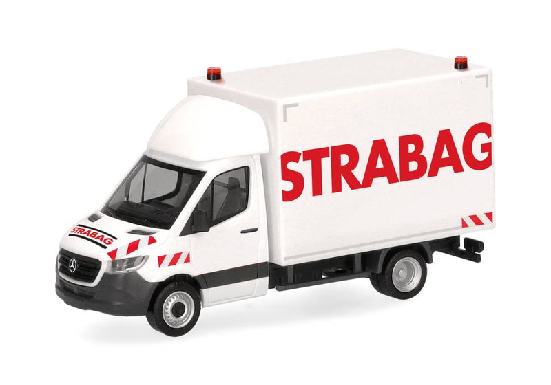 1:87 Herpa - Mercedes-Benz Sprinter '18 Koffer "STRABAG" (Österreich)
