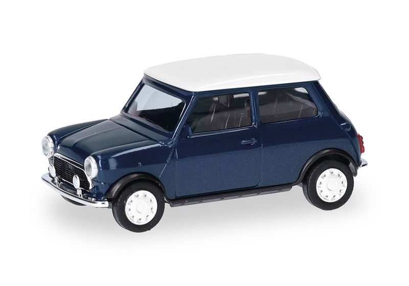 1:87 Herpa - Mini Cooper Rechtslenker, thaiti blau
