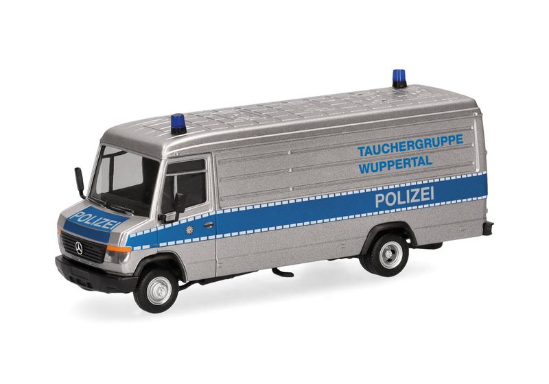 1:87 Herpa - Mercedes-Benz T2 Vario Kasten "Polizei Tauchergruppe Wuppertal"