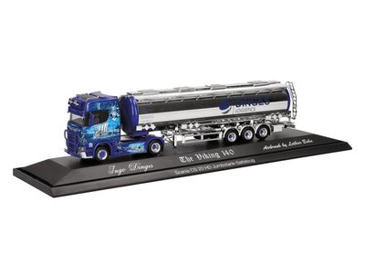 1:87 Herpa - Scania CS 20 HD Jumbochromtank-Sattelzug "Ingo Dinges/Wickie"